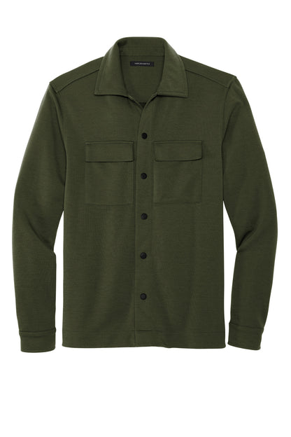 Mercer+Mettle Double-Knit Snap Front Jacket MM3004 Townsend Green