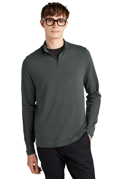 Mercer+Mettle Stretch 1/4-Zip Pullover MM3010 Anchor Grey