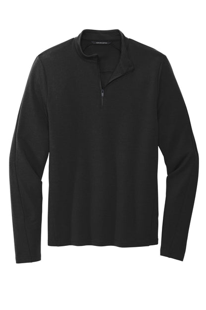 Mercer+Mettle Stretch 1/4-Zip Pullover MM3010 Deep Black