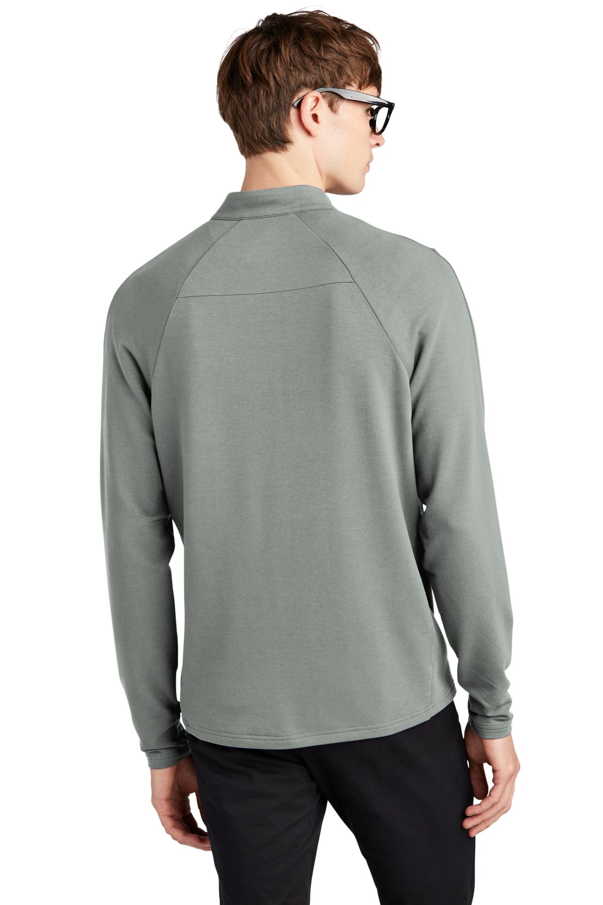 Mercer+Mettle Stretch 1/4-Zip Pullover MM3010 Gusty Grey