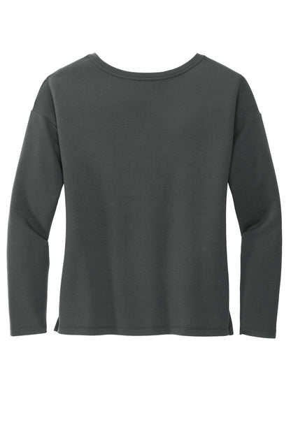 Mercer+Mettle Women's Stretch Drop Shoulder Pullover MM3013 Anchor Grey