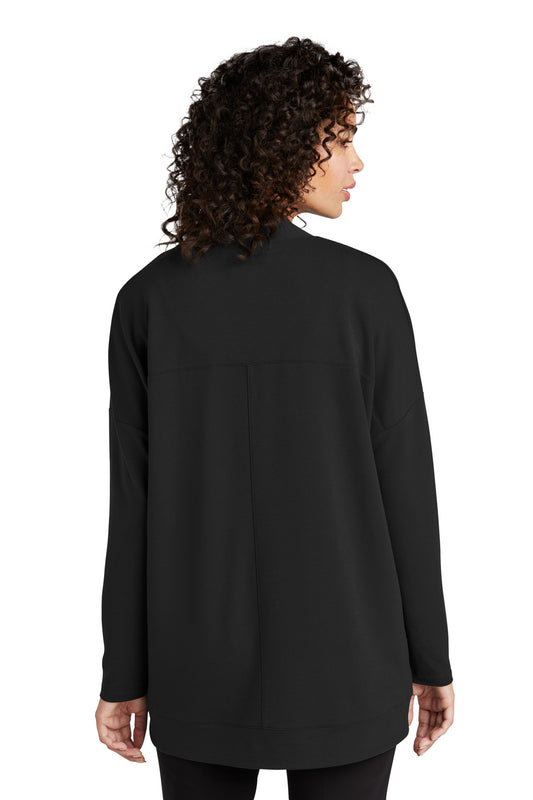 Mercer+Mettle Women's Stretch Open-Front Cardigan MM3015 Deep Black