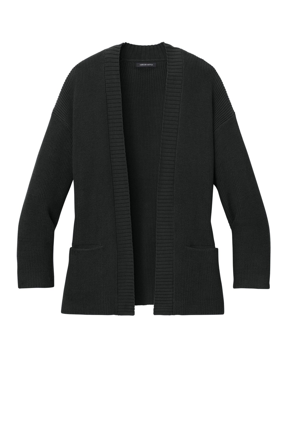 Mercer+Mettle Women's Open Cardi MM3021 Deep Black
