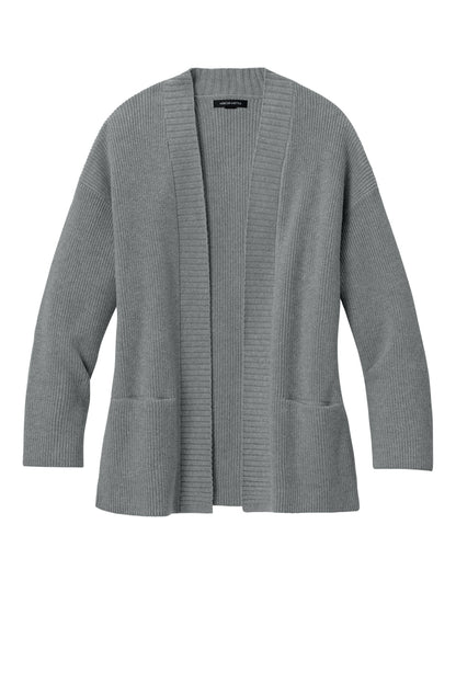 Mercer+Mettle Women's Open Cardi MM3021 Gusty Grey Heather