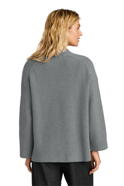 Mercer+Mettle Women's Open Cardi MM3021 Gusty Grey Heather