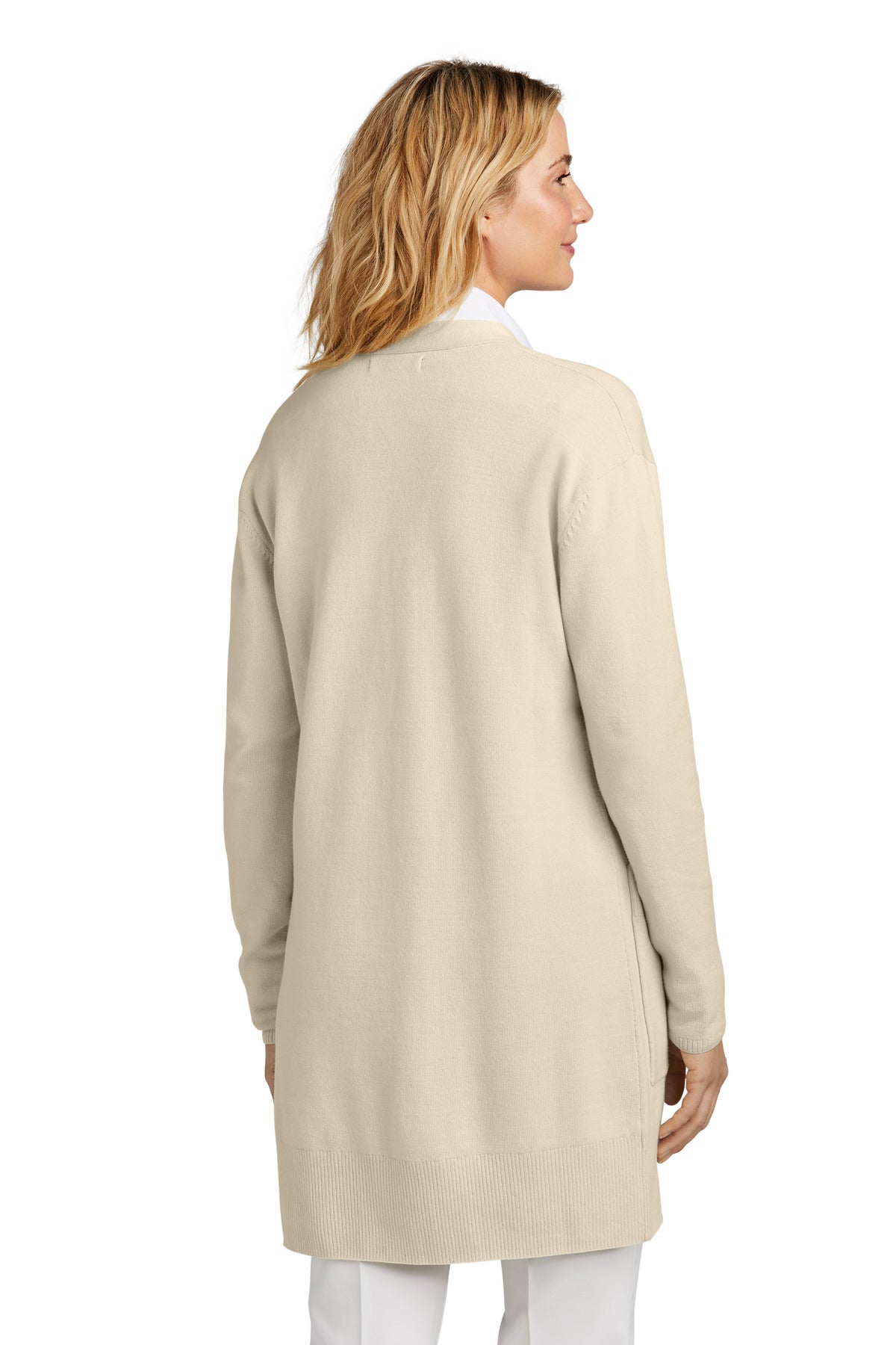 Mercer+Mettle Women's Open-Front Cardigan Sweater MM3023 Birch