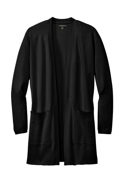 Mercer+Mettle Women's Open-Front Cardigan Sweater MM3023 Deep Black