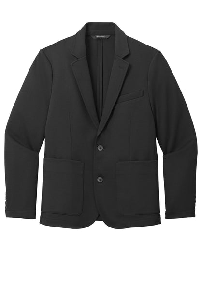 Mercer+Mettle Relaxed Knit Blazer MM3030 Deep Black