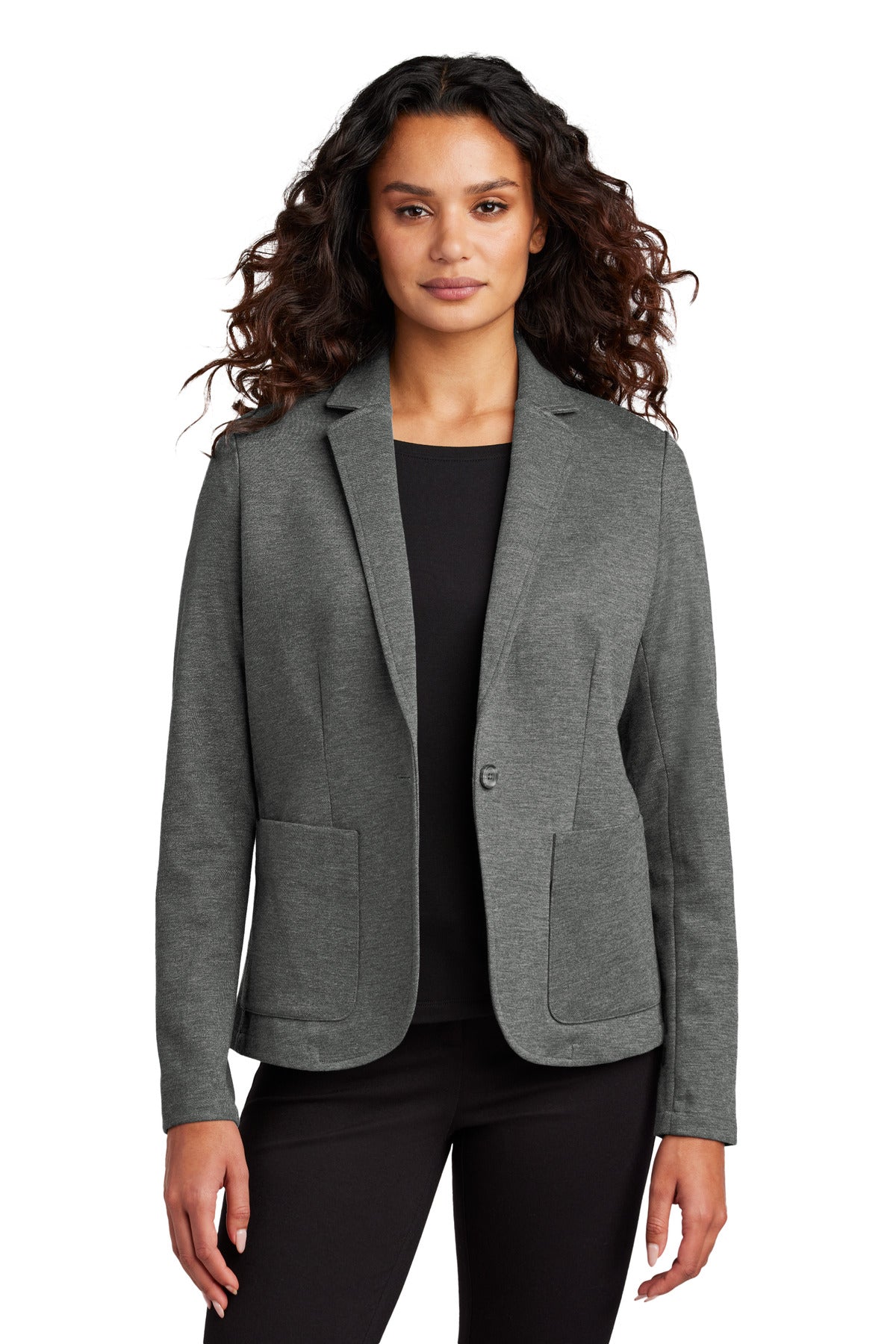 Mercer+Mettle Women's Relaxed Knit Blazer MM3031 image 1