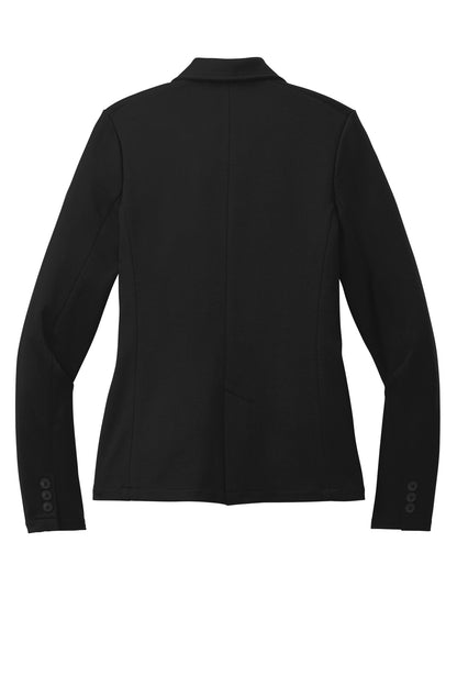 Mercer+Mettle Women's Relaxed Knit Blazer MM3031 Deep Black