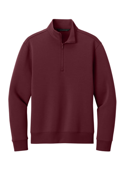 Mercer+Mettle Soft Spacer 1/4-Zip MM3100 Burgundy