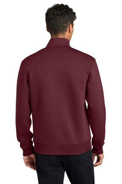 Mercer+Mettle Soft Spacer 1/4-Zip MM3100 Burgundy