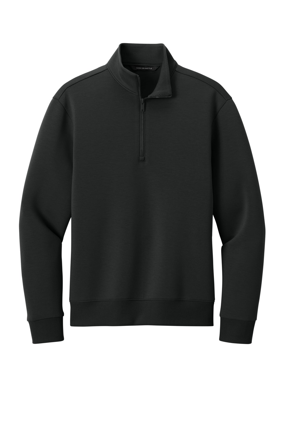 Mercer+Mettle Soft Spacer 1/4-Zip MM3100 Deep Black
