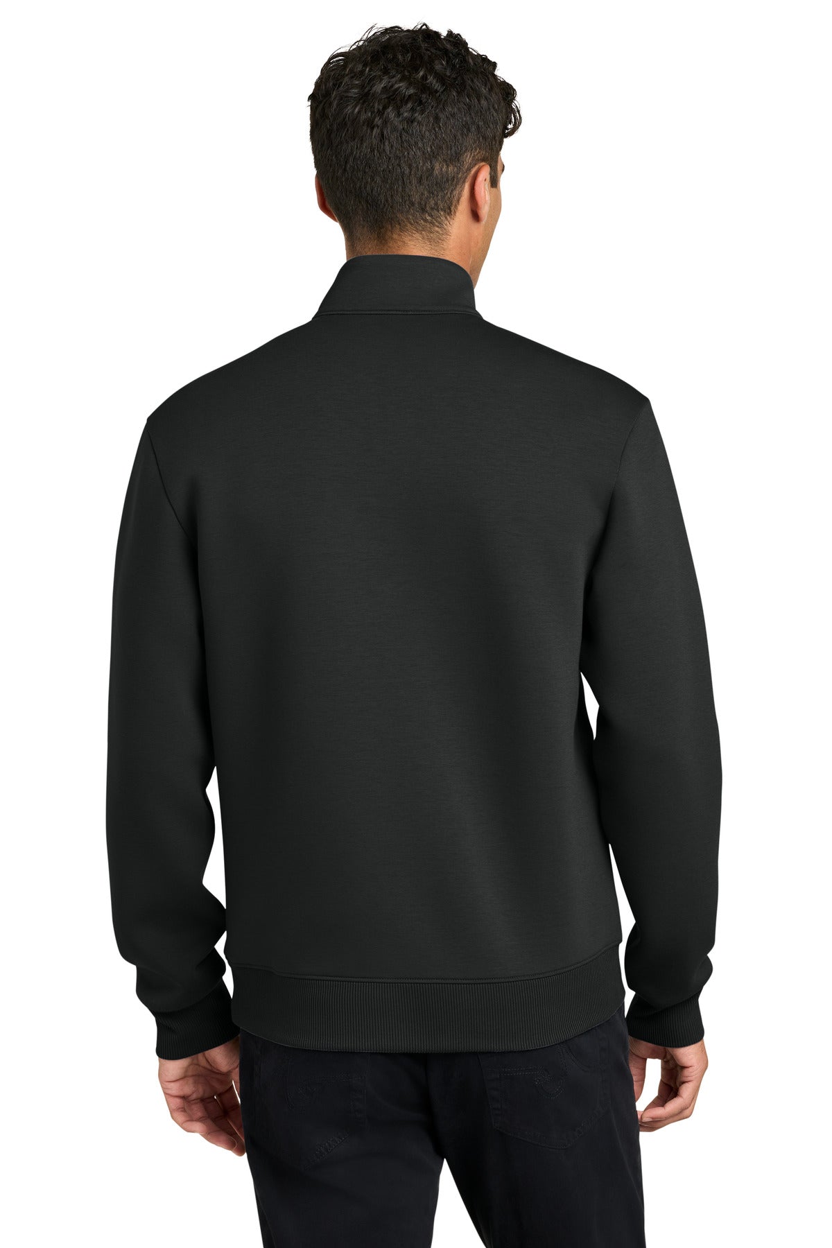 Mercer+Mettle Soft Spacer 1/4-Zip MM3100 Deep Black