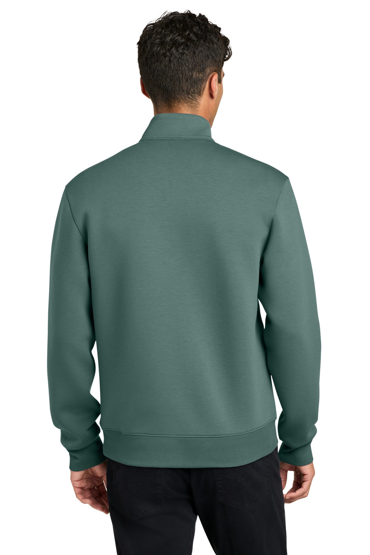 Mercer+Mettle Soft Spacer 1/4-Zip MM3100 Silver Pine