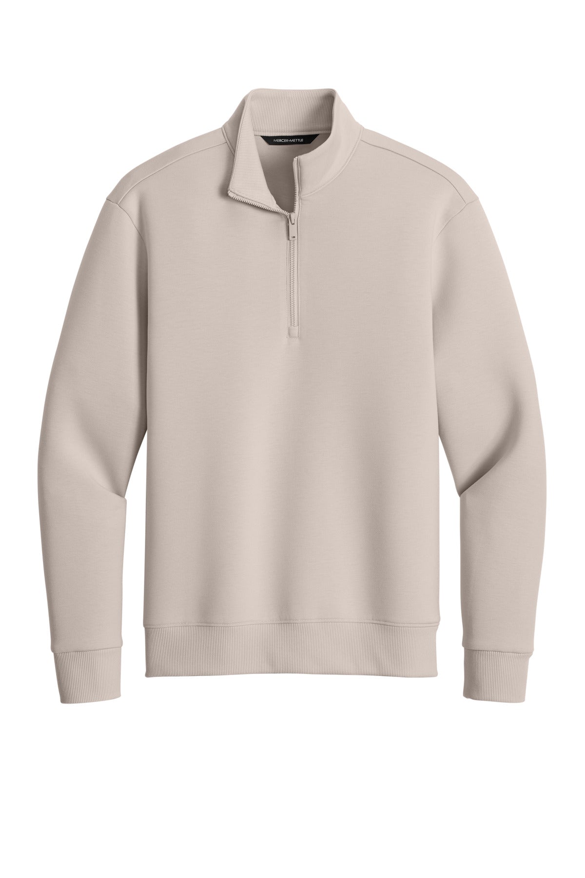 Mercer+Mettle Soft Spacer 1/4-Zip MM3100 Warm Quartz
