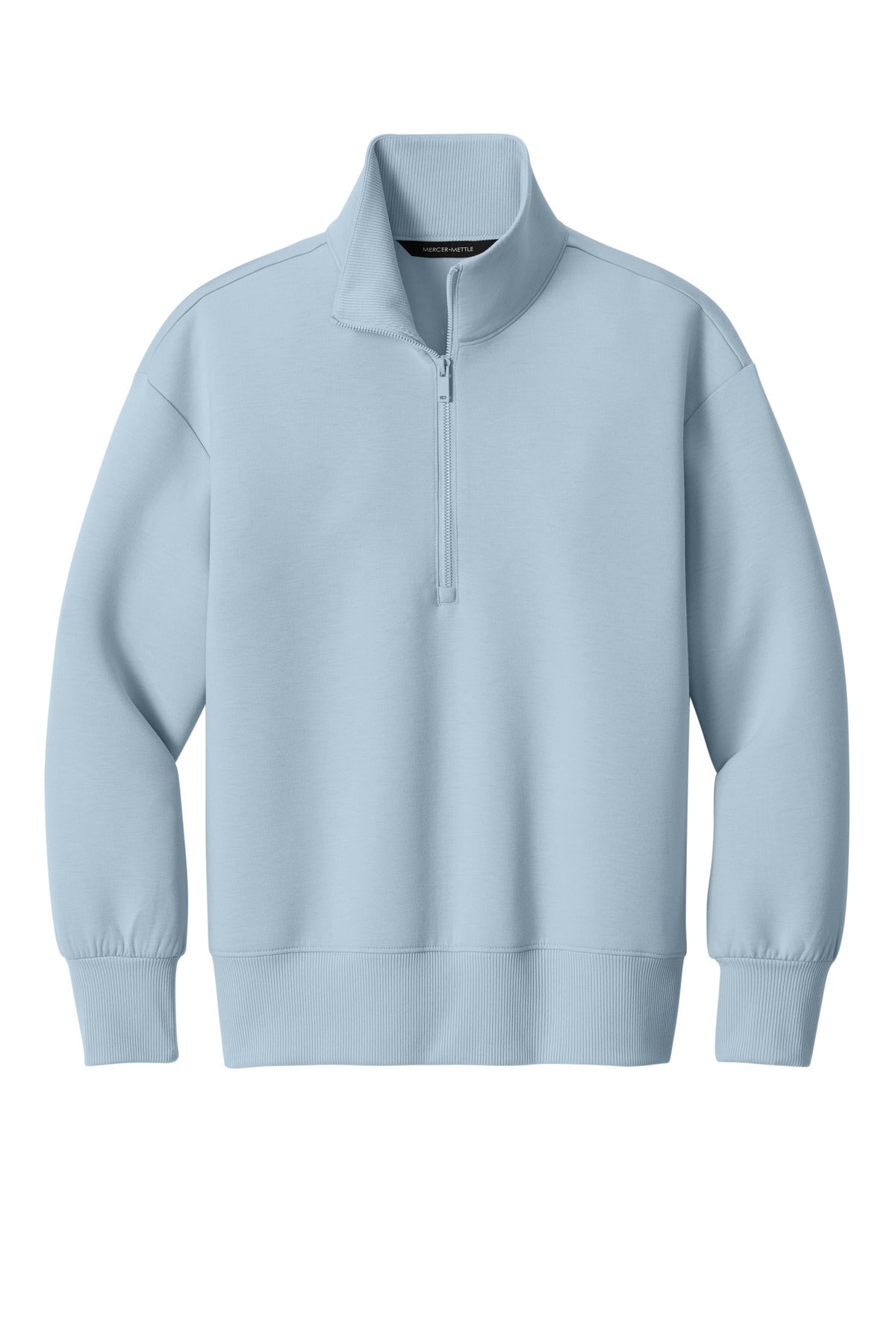 Mercer+Mettle Women's Soft Spacer 1/4-Zip MM3101 Celestial Blue