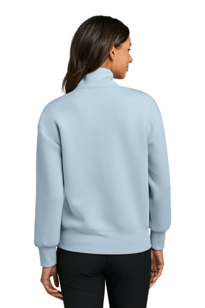 Mercer+Mettle Women's Soft Spacer 1/4-Zip MM3101 Celestial Blue