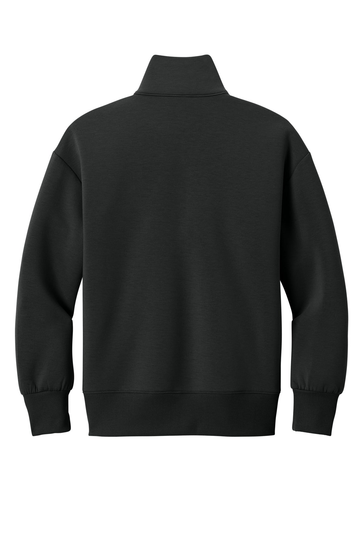 Mercer+Mettle Women's Soft Spacer 1/4-Zip MM3101 Deep Black