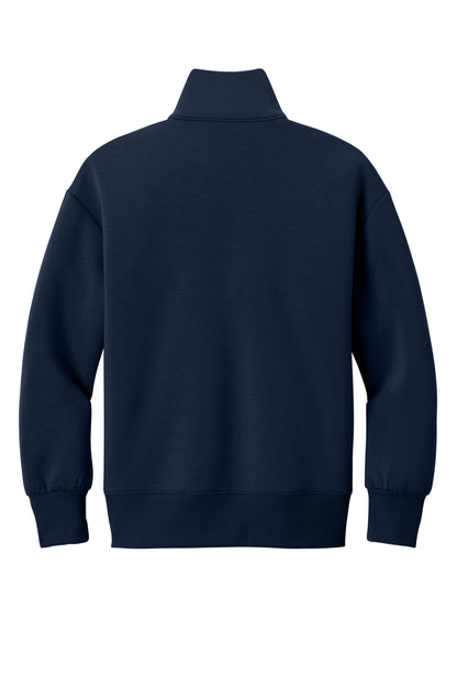 Mercer+Mettle Women's Soft Spacer 1/4-Zip MM3101 Night Navy