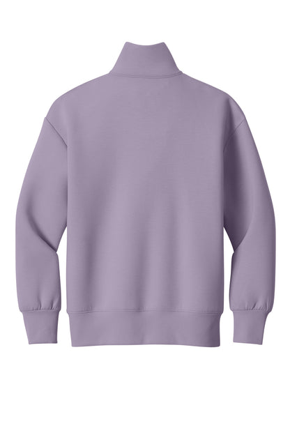 Mercer+Mettle Women's Soft Spacer 1/4-Zip MM3101 Purple Ash