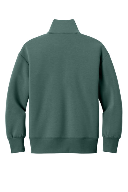Mercer+Mettle Women's Soft Spacer 1/4-Zip MM3101 Silver Pine