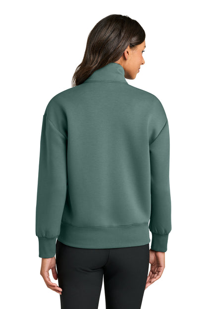 Mercer+Mettle Women's Soft Spacer 1/4-Zip MM3101 Silver Pine