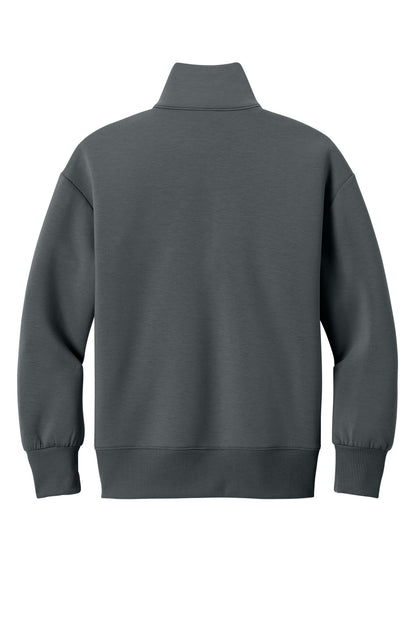 Mercer+Mettle Women's Soft Spacer 1/4-Zip MM3101 Storm Grey