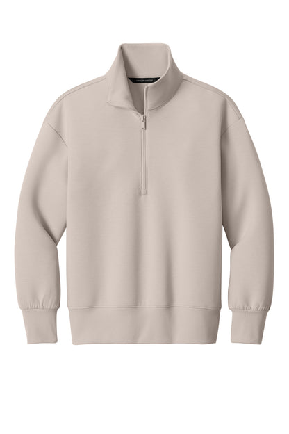 Mercer+Mettle Women's Soft Spacer 1/4-Zip MM3101 Warm Quartz