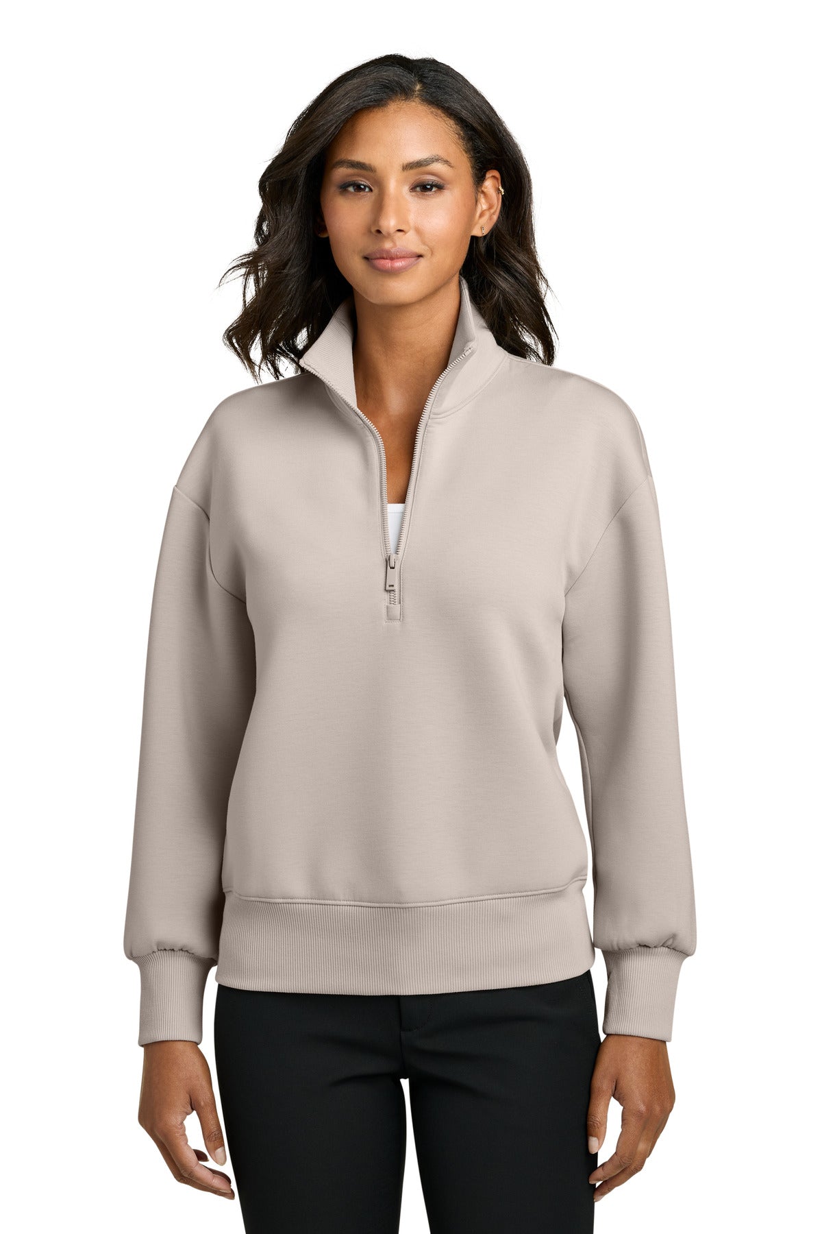 Mercer+Mettle Women's Soft Spacer 1/4-Zip image 1