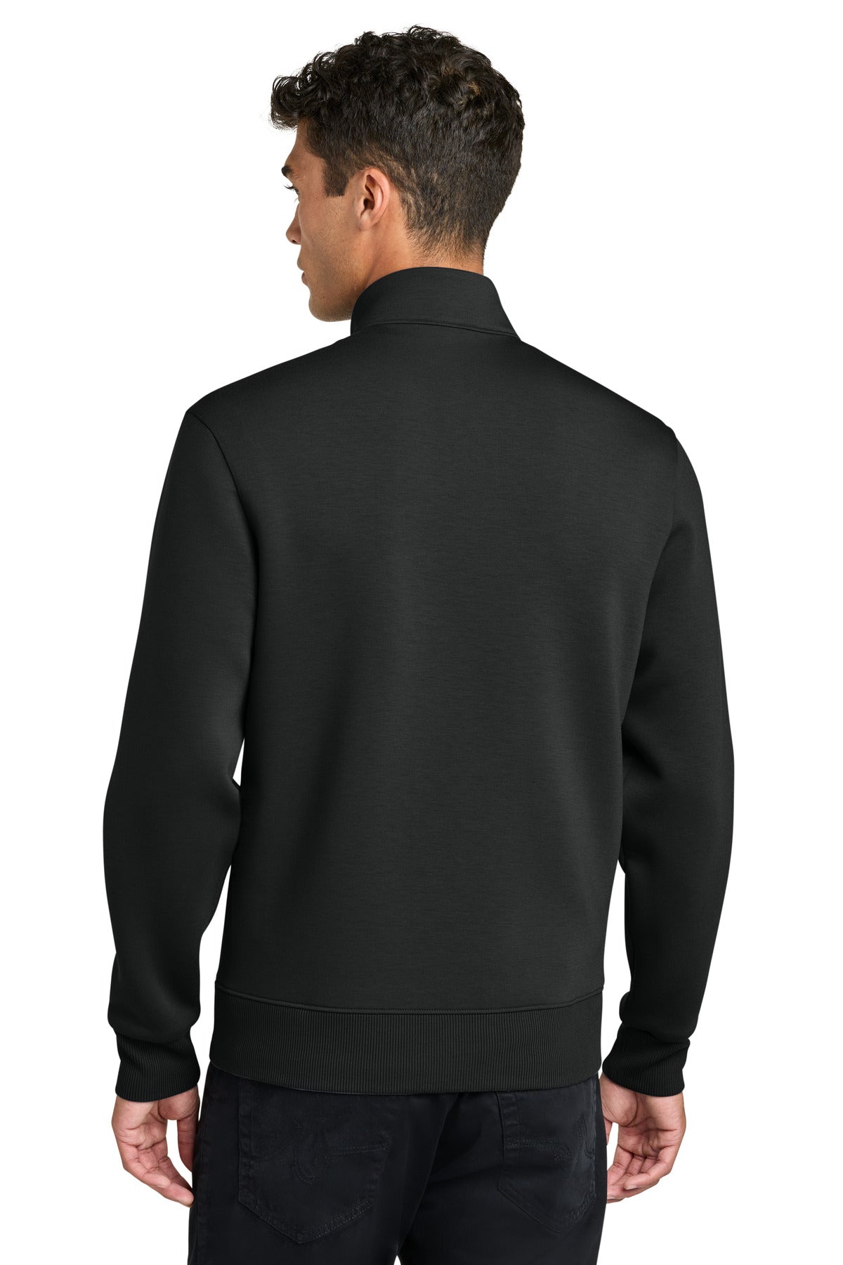Mercer+Mettle Soft Spacer Full-Zip MM3102 Deep Black