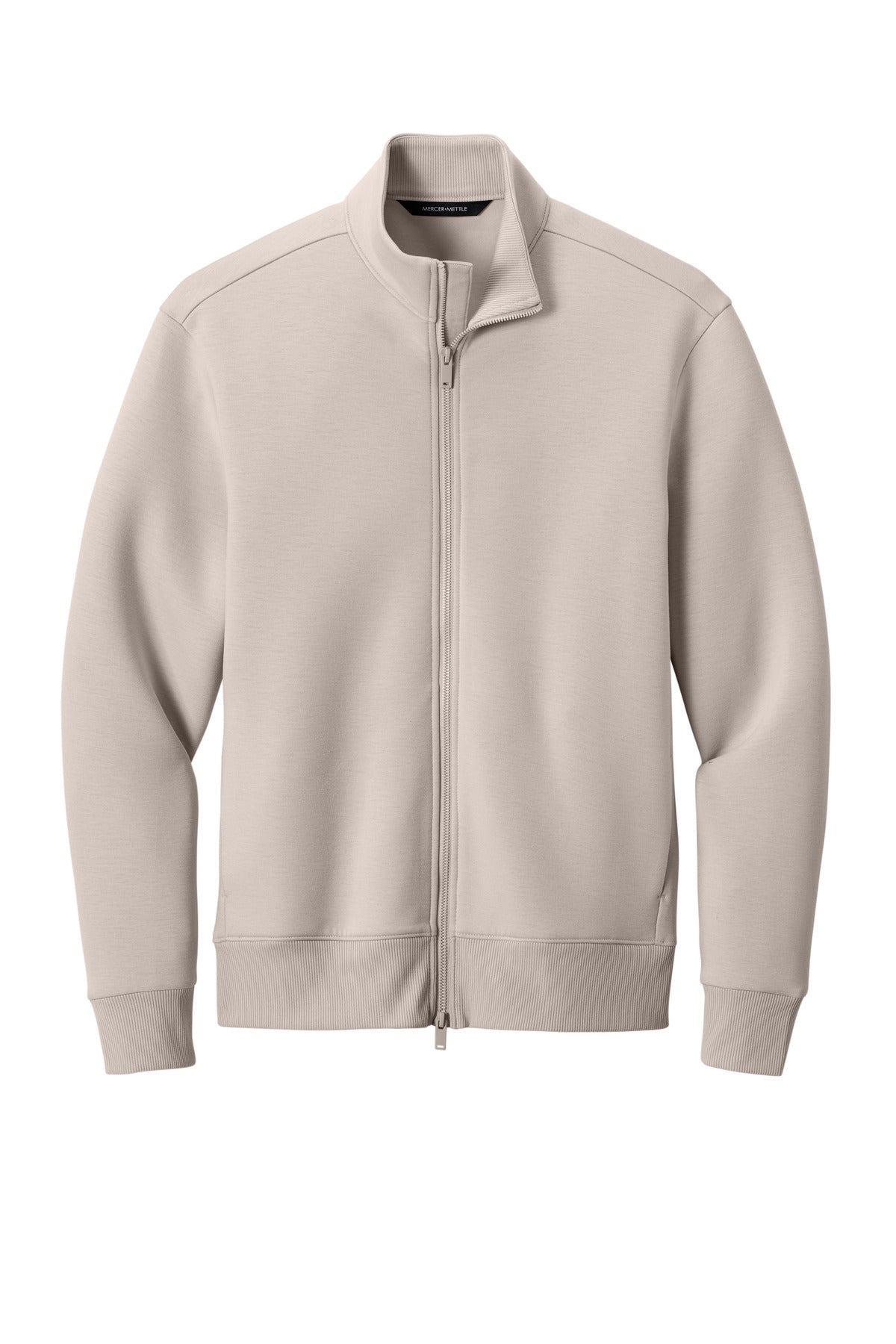 Mercer+Mettle Soft Spacer Full-Zip MM3102 Warm Quartz