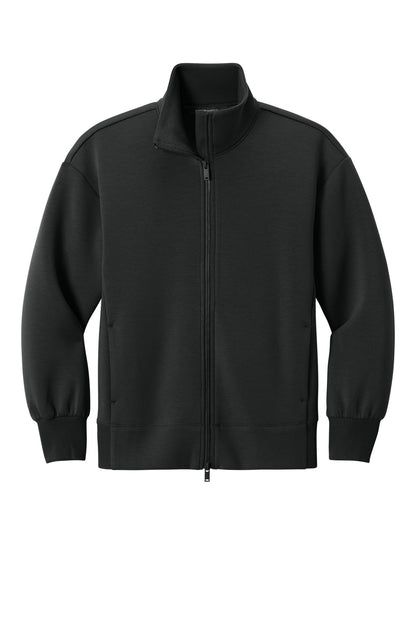 Mercer+Mettle Women's Soft Spacer Full-Zip MM3103 Deep Black