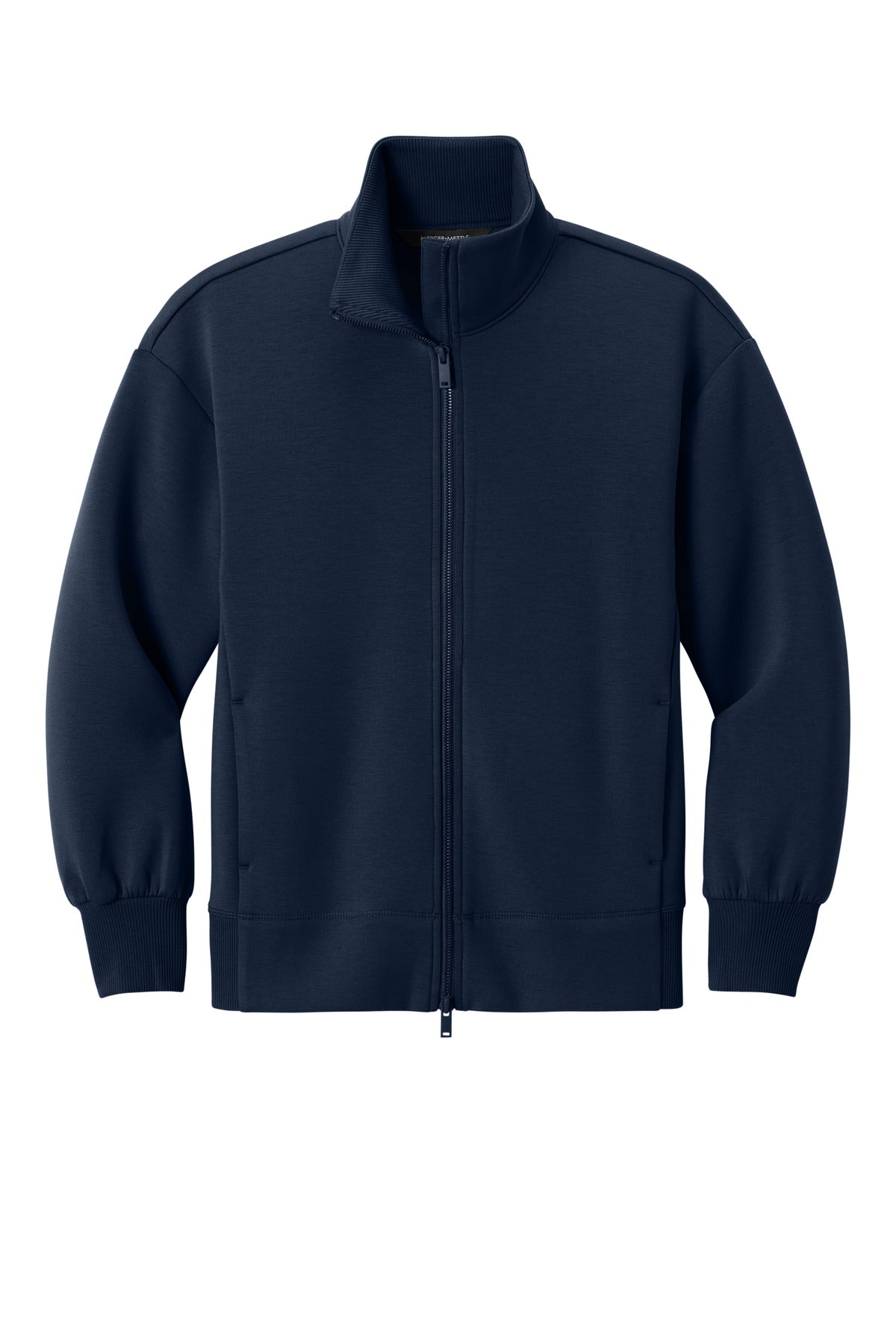 Mercer+Mettle Women's Soft Spacer Full-Zip MM3103 Night Navy