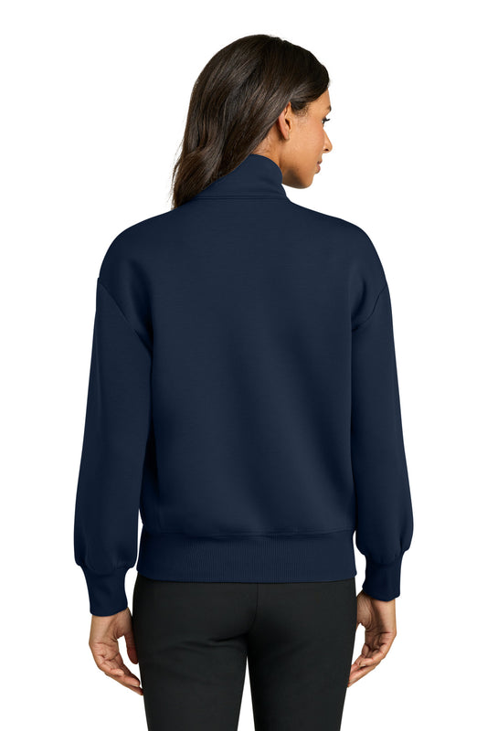 Mercer+Mettle Women's Soft Spacer Full-Zip MM3103 Night Navy