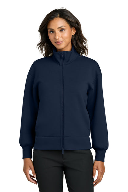 Mercer+Mettle Women's Soft Spacer Full-Zip MM3103 Night Navy
