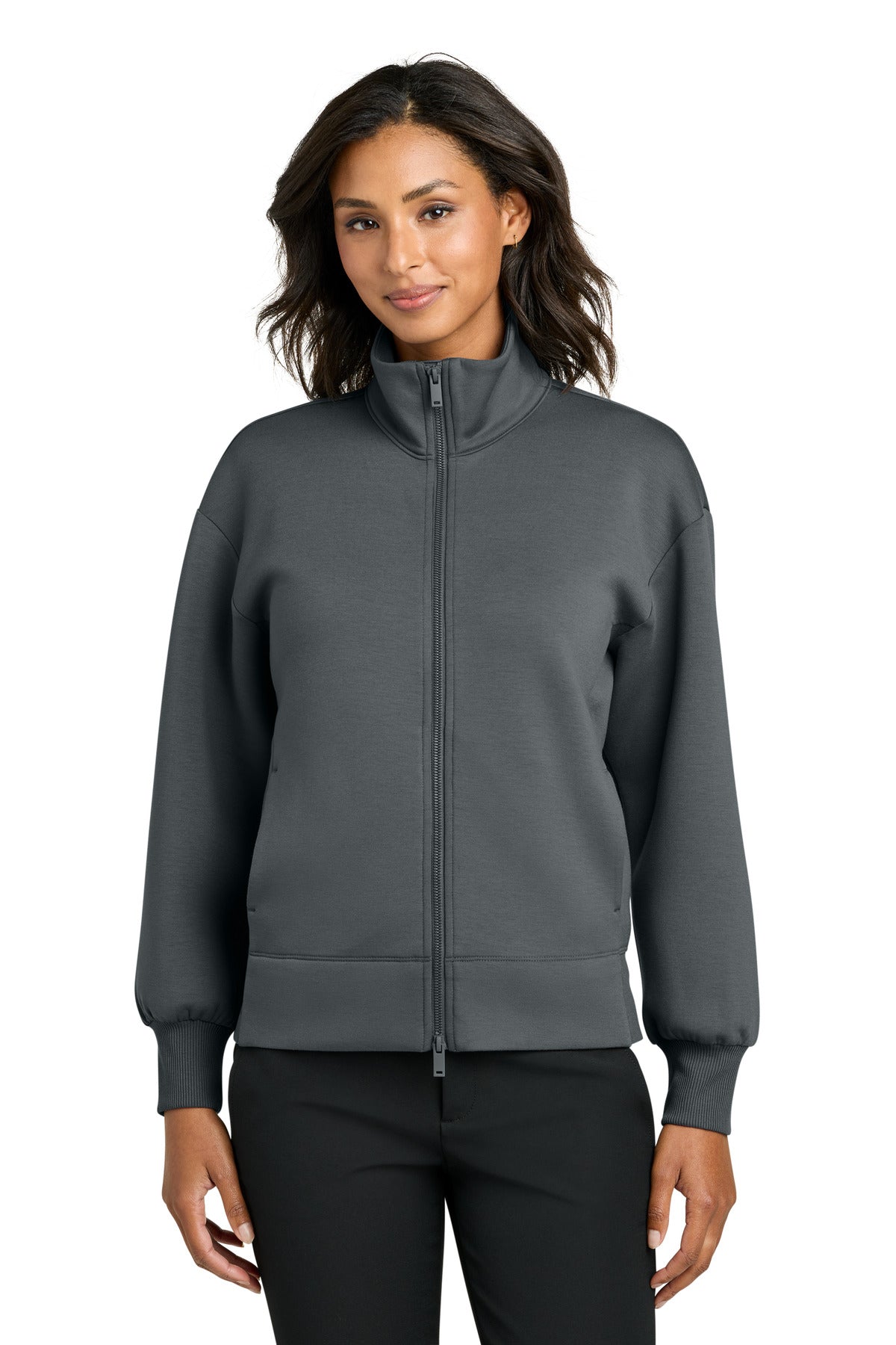 Mercer+Mettle Women's Soft Spacer Full-Zip image 1