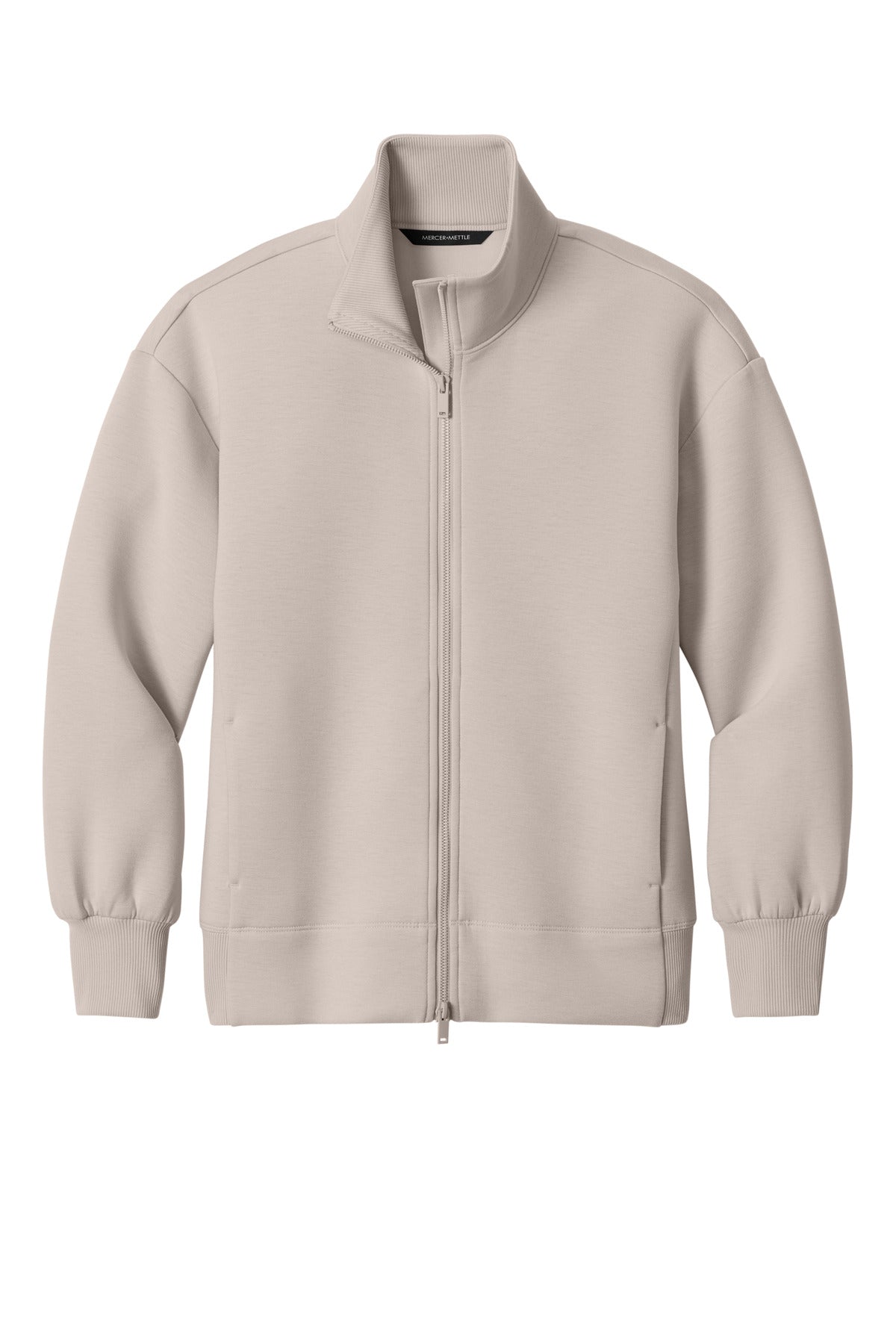 Mercer+Mettle Women's Soft Spacer Full-Zip MM3103 Warm Quartz