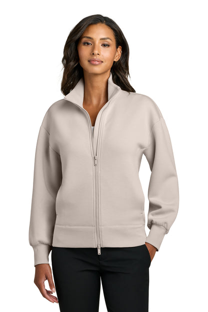 Mercer+Mettle Women's Soft Spacer Full-Zip MM3103 Warm Quartz