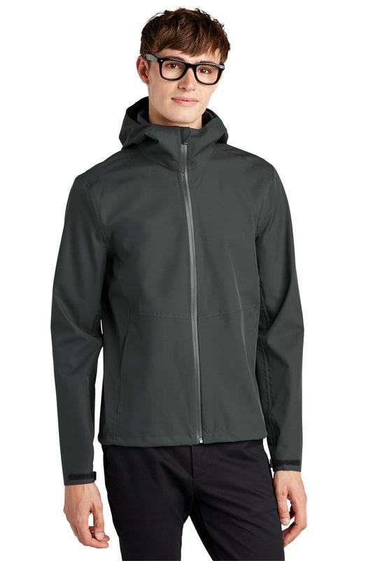 Mercer+Mettle Waterproof Rain Shell MM7000 Anchor Grey