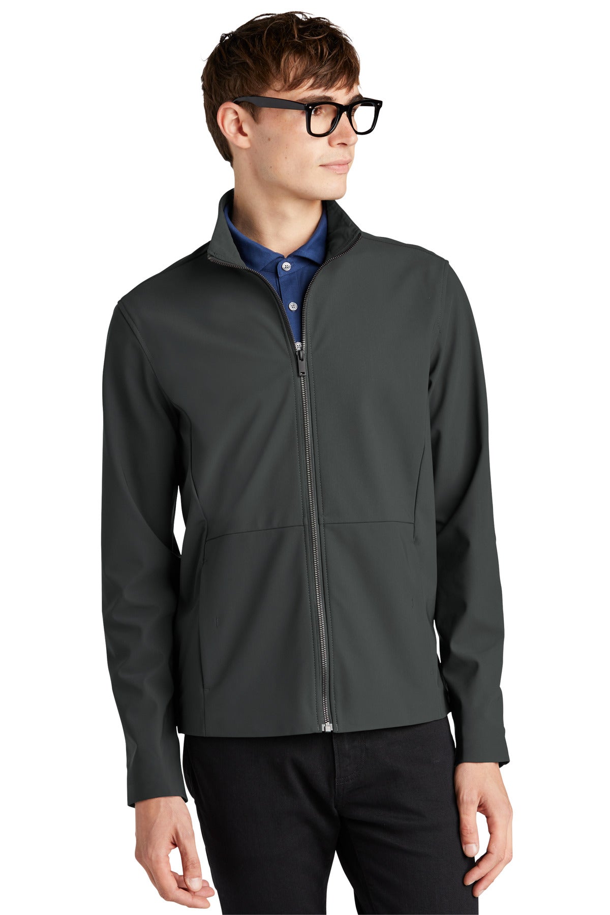 Mercer+Mettle Faille Soft Shell MM7100 Anchor Grey