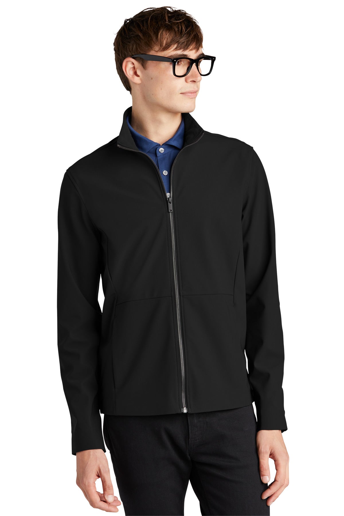 Mercer+Mettle Faille Soft Shell MM7100 Deep Black