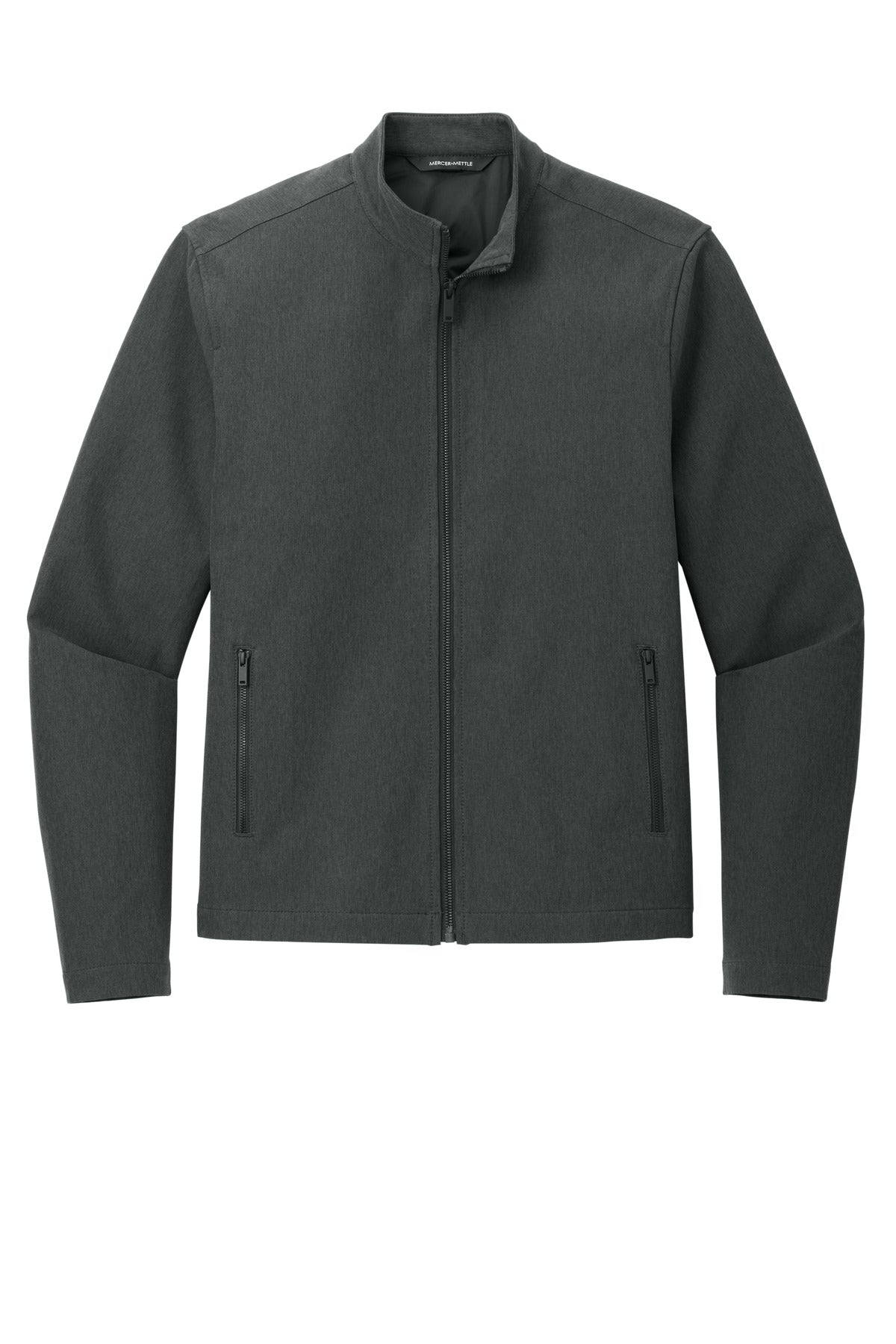 Mercer+Mettle Stretch Soft Shell Jacket MM7102 Anchor Grey Heather