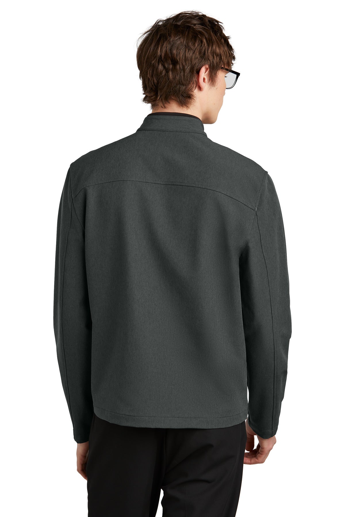 Mercer+Mettle Stretch Soft Shell Jacket MM7102 Anchor Grey Heather