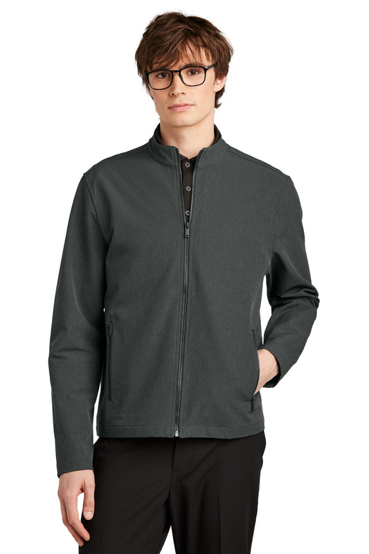 Mercer+Mettle Stretch Soft Shell Jacket MM7102 Anchor Grey Heather