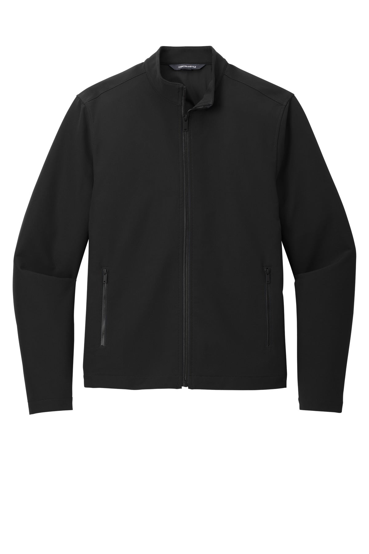 Mercer+Mettle Stretch Soft Shell Jacket MM7102 Deep Black