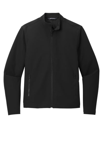 Mercer+Mettle Stretch Soft Shell Jacket MM7102 Deep Black