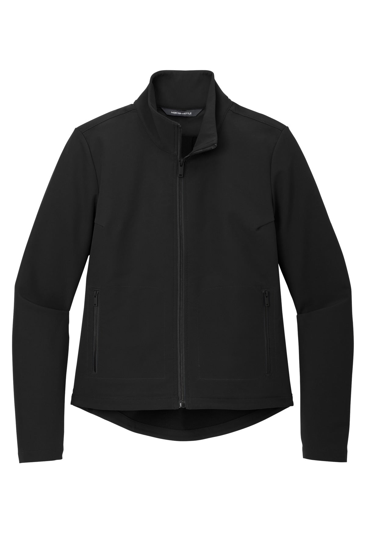 Mercer+Mettle Women's Stretch Soft Shell Jacket MM7103 Deep Black
