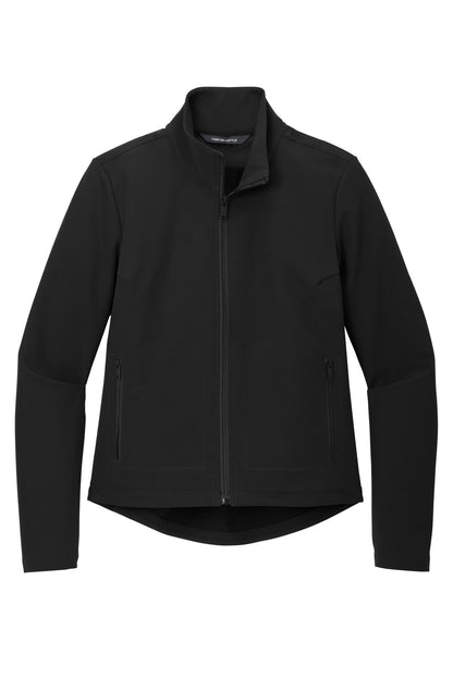 Mercer+Mettle Women's Stretch Soft Shell Jacket MM7103 Deep Black