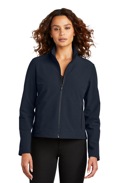 Mercer+Mettle Women's Stretch Soft Shell Jacket MM7103 Night Navy